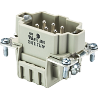 WIELAND Díl 70.510.0653.0 pro konektor 6pólový +PE pro 16A 500V vidlicový klecová pružina