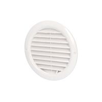 VENTS Mřížka MV125 bVRD plastová se síťkou kruh