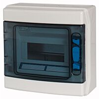 Skříň IKA-1/8-ST-UV na omítku IP65