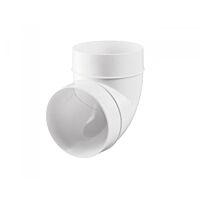 VENTS Koleno 90° 125mm kruhové