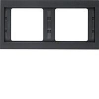 Rámeček BERKER 13637006 2-nás. Antracit