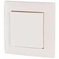 EATON Tlačítko RF 1násobné 55x55mm IP20 bílá lesk