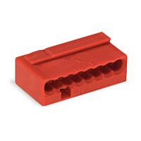 WAGO Svorka 243-808 Spojovací krabicová MICRO pro plné vodiče Max. O 0,8 mm, červená