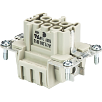 WIELAND Díl pro konektor 6pólový+PE pro 16A 500V zásuvkový bezšroubové připojení