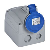 555154 ZÁSUVKA NÁSTĚNNÁ 220V, 3K, 16A