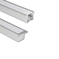 Profil AL 35/25mm VF mléčný 2m komplet