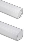 MCLED Profil AL 30/30mm RL2 mléčný komplet 2m