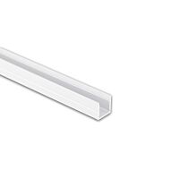 Přisazený hliníkový profil PW 11x11mm be