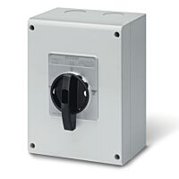 Spínač ISOLATOR 25A 4P IP65 standard