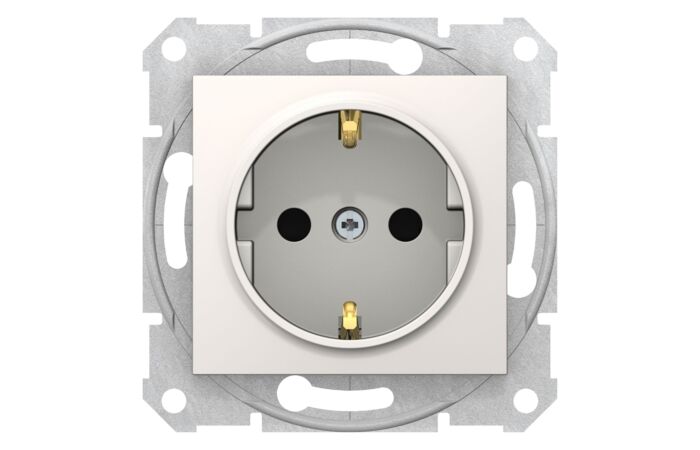 SCHNEIDER SDN3000123 Zásuvka schuko 2P+PE s dětský