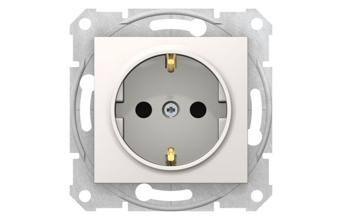 SCHNEIDER SDN3001723 Zásuvka schuko 2P+PE s dětsk.