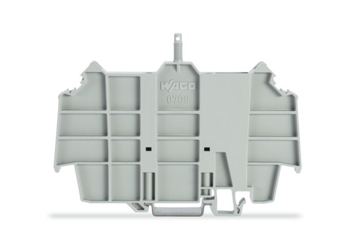 WAGO Držák 709-169 krycího profilu typ 3, včetně šroubů a matice,šedá