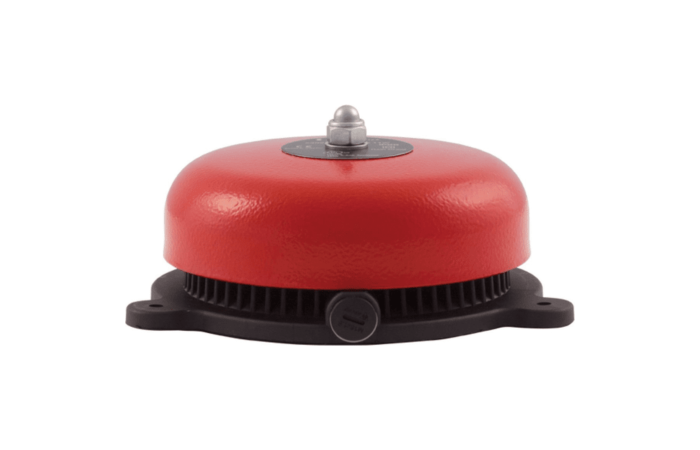 SIRENA Zvonek SIAD165 24V AC červený IP66