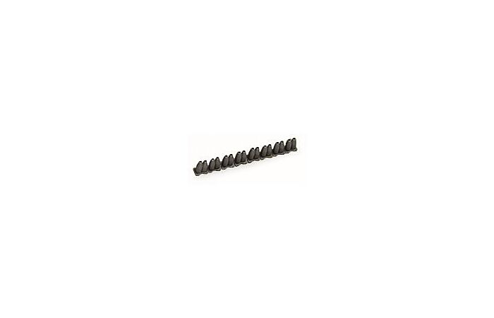 WAGO Zarážka 727-199 izolační 0,25–0,5 mm² „e+f“; 8 ks/pás; Tmavě šedá