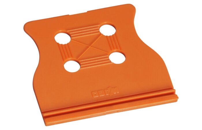 WAGO Podložka 734-226 pro odlehčení tahu pro pružinové svorkovnice a konektory s pájecími piny šířka 35 mm, oranžová
