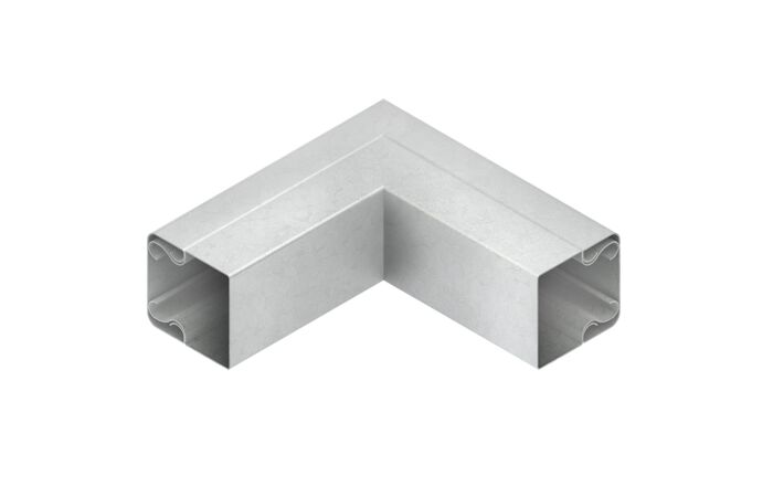 NIEDAX Vnější roh 90° s víkem, 60x200 mm LUAC 60.200