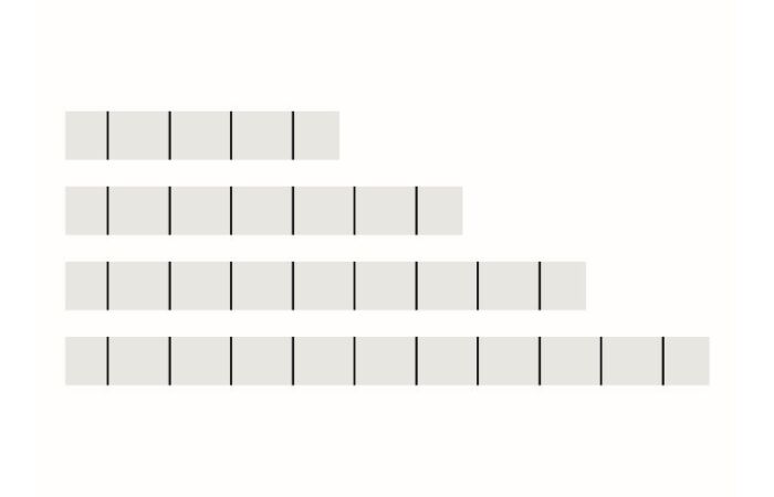 757-041 Marking strips cut to a defined