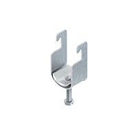 NIEDAX Univerzální třmenová příchytka, pro kabely s O 34-42 mm, drážka 18-22 mm, ocel, žárově zinkováno DIN EN ISO 1461, s ocel. přítl. Vaničkou BU 42