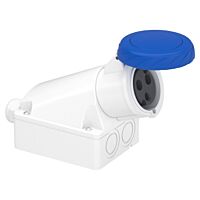 Zásuvka nástěnná 32A 2P-E 200-250V IP67