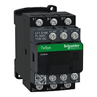 Stykač TeSys D 3P 18A AC-3 cívka 110V DC