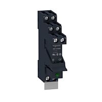 Relé Zelio + patice, 16A, 1V/Z, LED, 24V