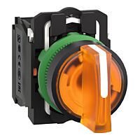 Ovládač otočný prosvětlený s LED, 1 Z +