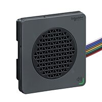 Elektronický Alarm,12/24V AC, Černý