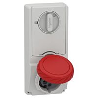 Unika zásuvka 16A 3P+N+PE 400V IP65
