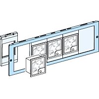 Čelní panel pro pět přístrojů 72x72mm ne