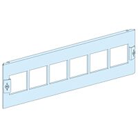 Čelní panel pro šest přístrojů 72x72mm