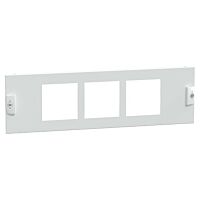 Čelní panel pro čtyři přístroje 96x96mm