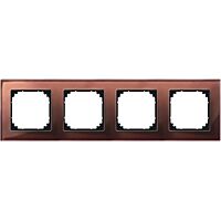Rámeček M-Elegance 4násobný Mahogany Br