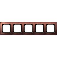 Rámeček M-Elegance 5násobný Mahogany Br
