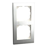 Rámeček M-Pure Decor 2násobný Stain/Alu