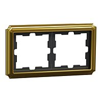 Rámeček D-Antique 2násobný kov 24k Gold