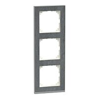 Rámeček M-Pure Decor 3násobný Slate/Alu