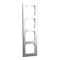 Rámeček M-Pure Decor 4násobný Stain/Alu
