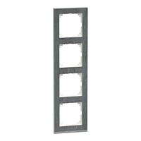 Rámeček M-Pure Decor 4násobný Slate/Alu