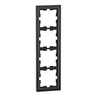 Rámeček D-Life 4násobný sklo Onyx Black