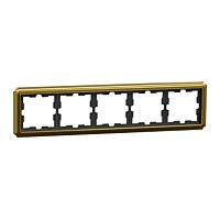Rámeček D-Antique 5násobný kov 24k Gold