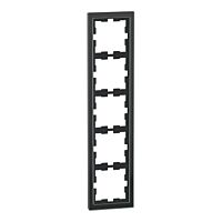 Rámeček D-Life 5násobný sklo Onyx Black