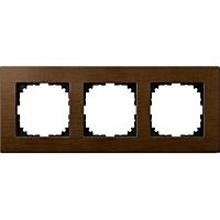 Rámeček M-Elegance 3násobný Walnut