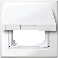 Rámeček IP44, M-Smart, 1násobný, Polar