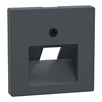 Centr. deska RJ45 1nás., antracit