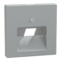 Centr. deska RJ45 1nás., aluminium