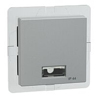 Klapka s okénkem symboly IP44, aluminium