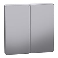 Dvojitá klapka, stainless