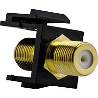 Modul keystone BNC-F (jack/jack) černá
