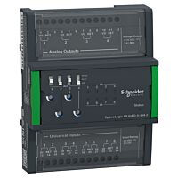 SpaceLogic I/O Modul, 8 UI, 4 AO-V man
