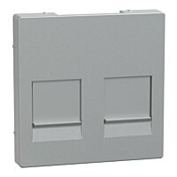 Centr. deska modul. konektory, aluminium